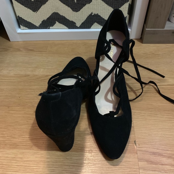 Nine West Shoes - Black velvet heels Nine West Shoes - Black velvet heels